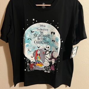 Disney Black Nightmare Before Christmas woman’s ‎ T-Shirt